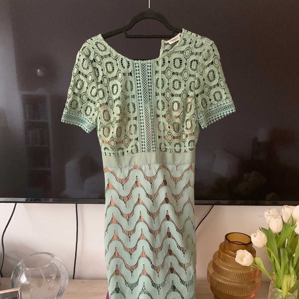 Blue dress